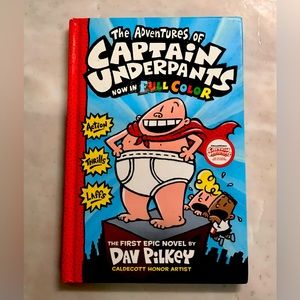Excellent condition Captain Underpants. First epic novel. Hard Cover